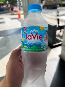 ラビエの写真。ベトナム・ホーチミンのフーミーフンのクレセントモール周辺のコラム。