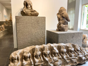 展示物の写真。ベトナム・ホーチミンのおすすめ観光スポット。