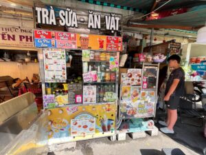 ミルクティー屋の写真。ベトナム・ホーチミンの穴場の観光スポットを紹介。