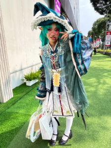 コスプレーヤーの写真。ベトナム・ホーチミンでコスプレのイベントに参加。